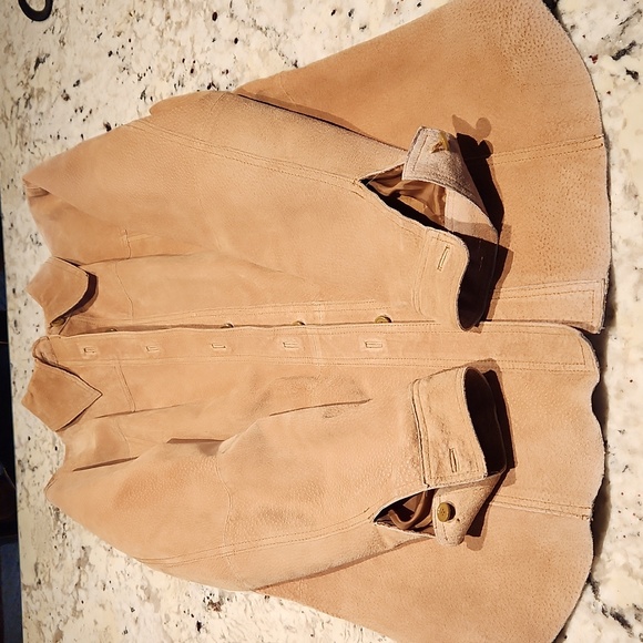 Peter Nygard Jackets & Blazers - NYGARD,SUEDEJACKET